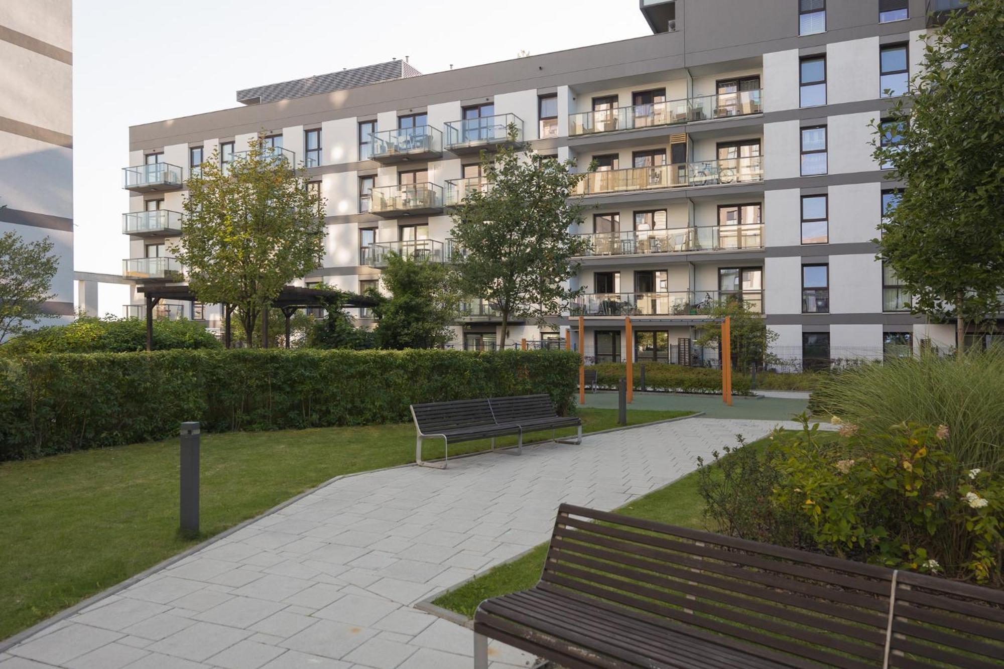 Appartement Rondo Wiatraczna Deluxe Warschau